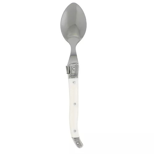 French Home Laguiole Style Ivory Demitasse Spoon | Sur La Table