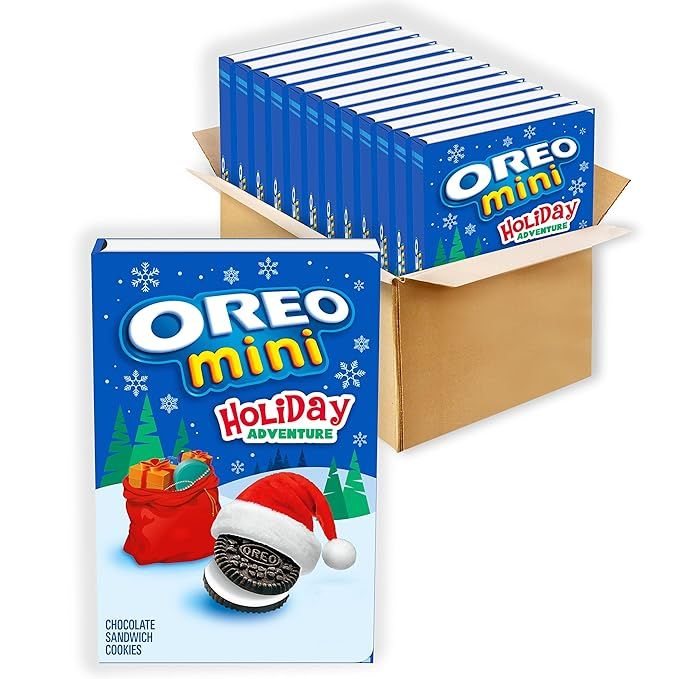 OREO Holiday Adventure Storybook Stocking Stuffer, 12 Stocking Stuffers, 2 - 1 oz Snack Packs of ... | Amazon (US)