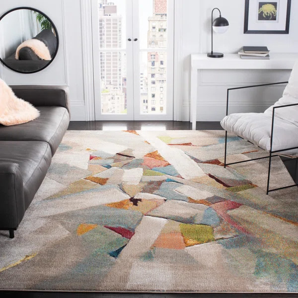 Asumi Abstract Indoor Rug | Wayfair North America