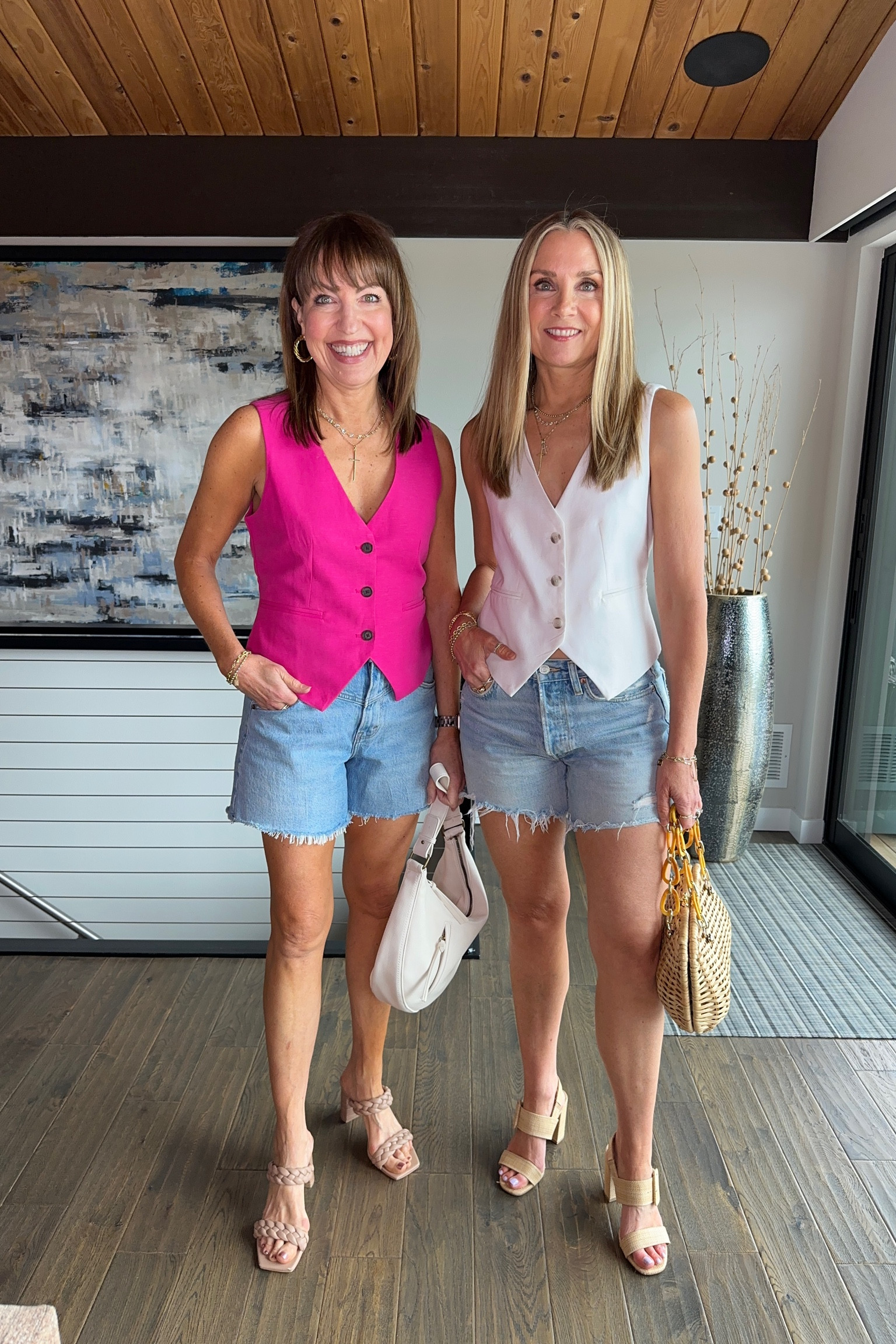 Linen vests and denim shorts outfits!

Abercrombie dad short, agolde Parker long denim cutoffs, kohls vest, summer outfit, date night outfit, concert outfit 

#LTKOver40 #LTKStyleTip #LTKFindsUnder50