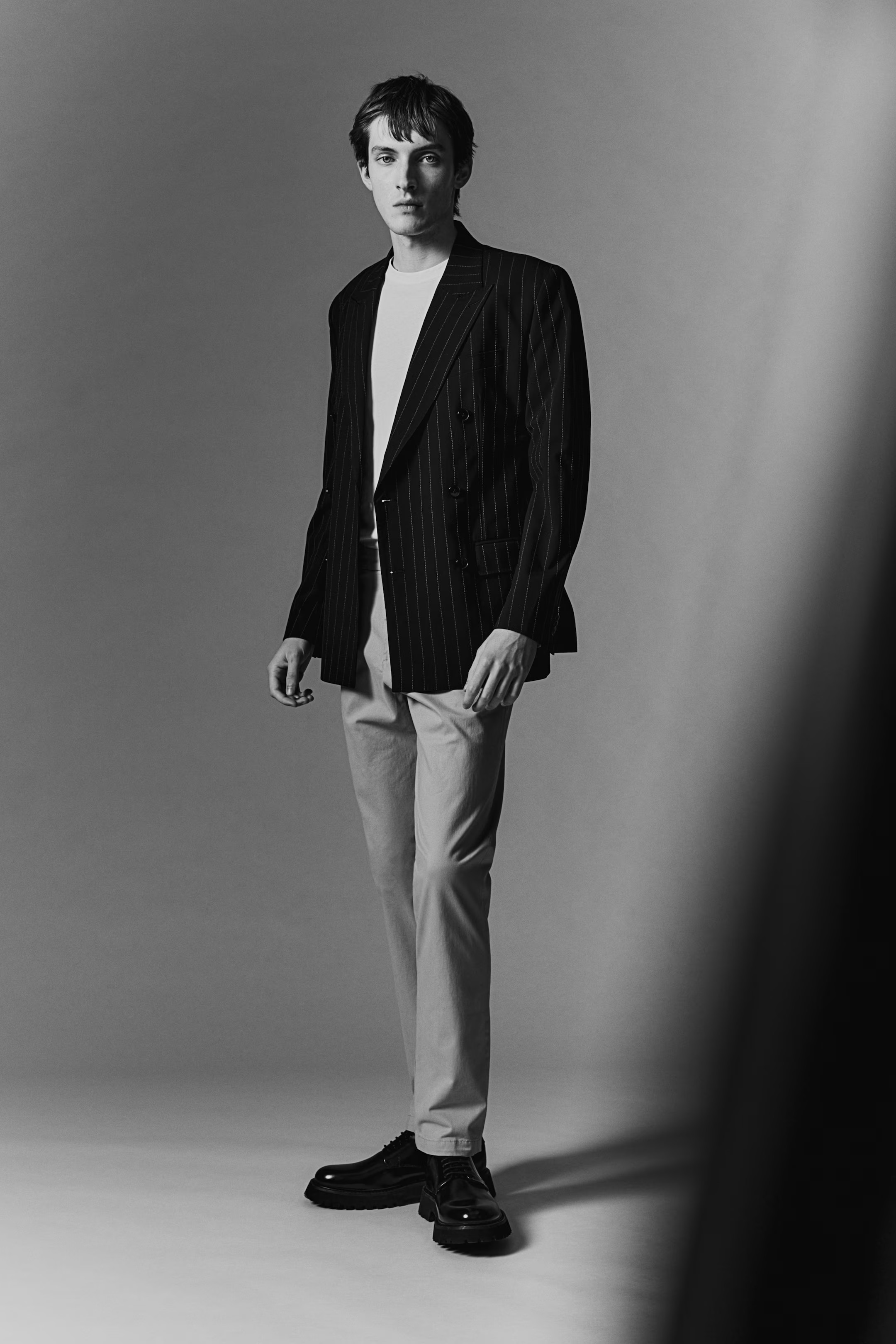 Slim-Fit Cotton Chinos - Beige - Men | H&M US | H&M (US + CA)