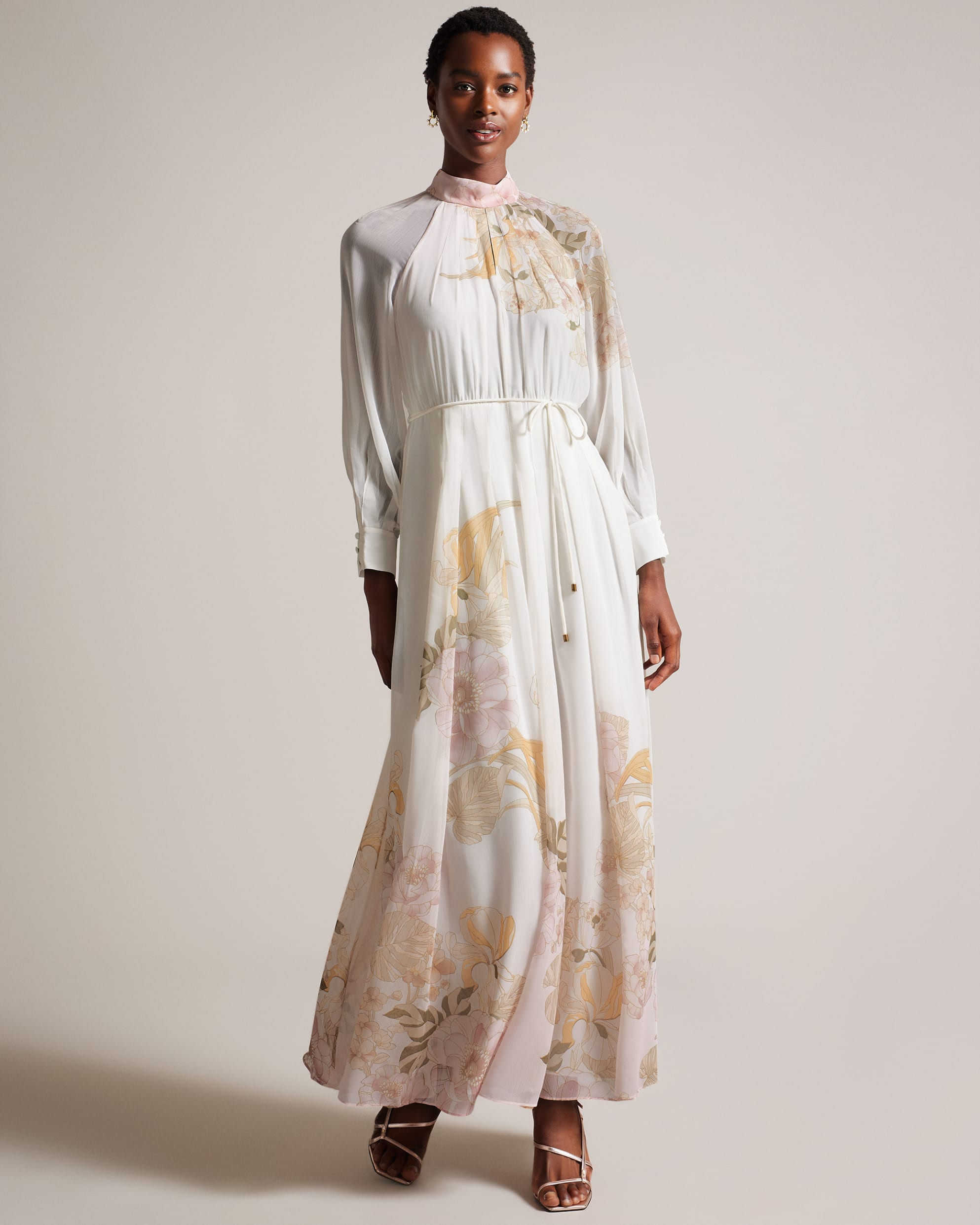 LealaniFloral Collared Maxi Dress | Ted Baker IE