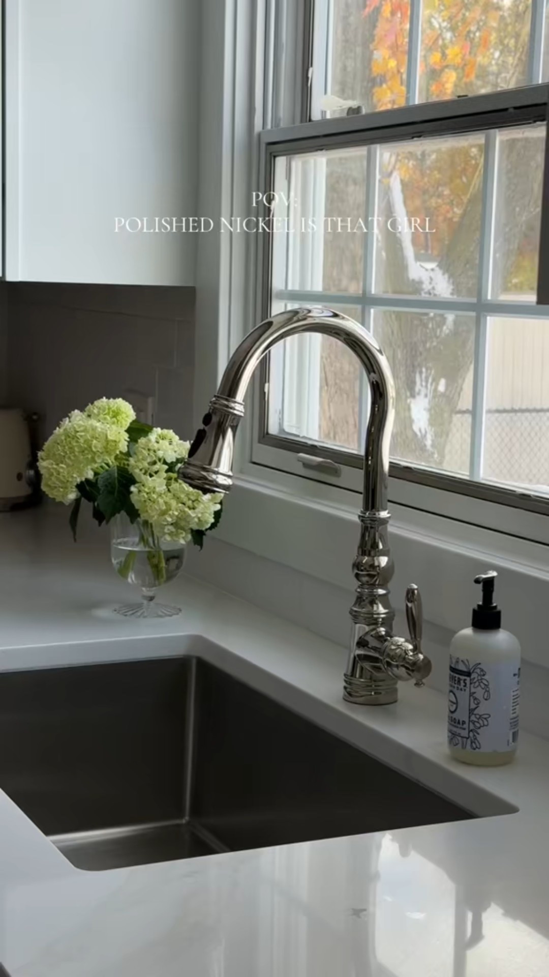 the most stunning faucet! 🥹🤍 in polished nickel!!

#LTKCyberWeek #LTKHoliday #LTKHome