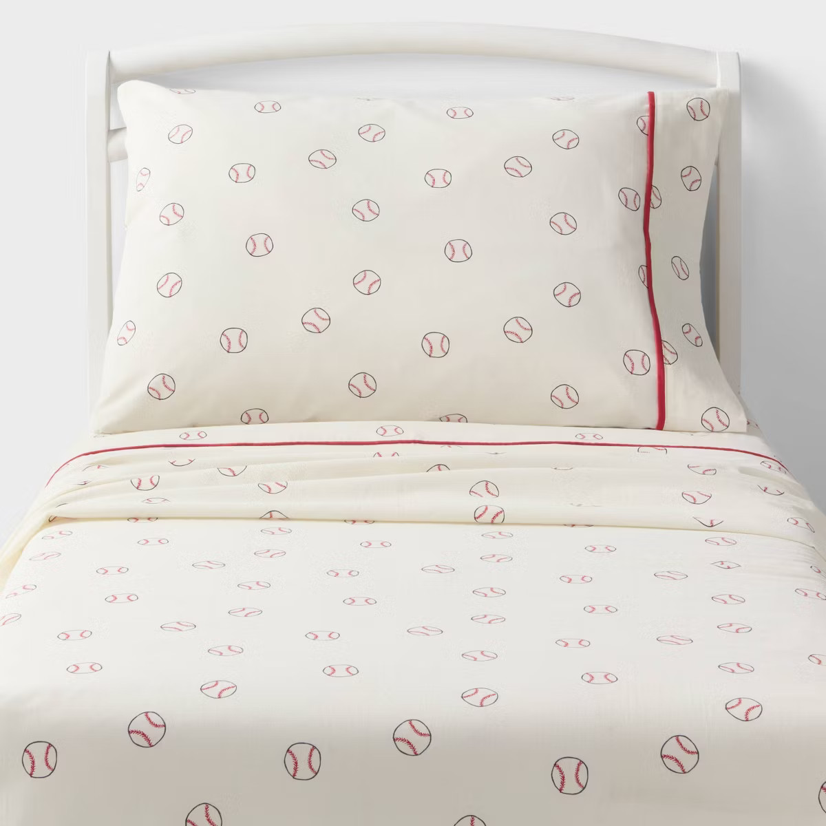 Baseball Kids' Cotton Sheet Set - Pillowfort™ | Target