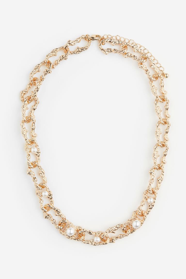 Bead-detail Necklace - Gold-colored - Ladies | H&M US | H&M (US + CA)