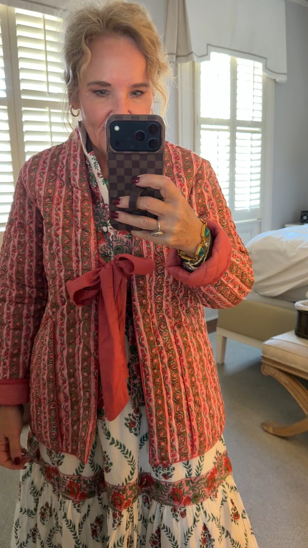 Charleston Christmas! 
Victoria Dunn is a local designer. Big discounts on this collection. See if they have your size  
Size down in the dress 
Jacket true to size 
Sneakers super comfy 
Julie Vos pieces that are on sale! 

#LTKTravel #LTKHoliday #LTKOver40