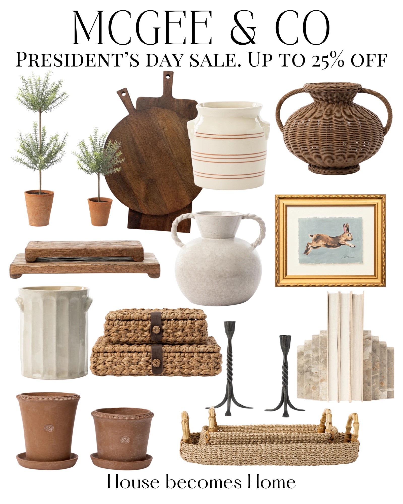 McGee & Co Presidents’ Day sale! Up to 25% off sitewide!

#LTKSaleAlert #LTKHome #LTKSeasonal