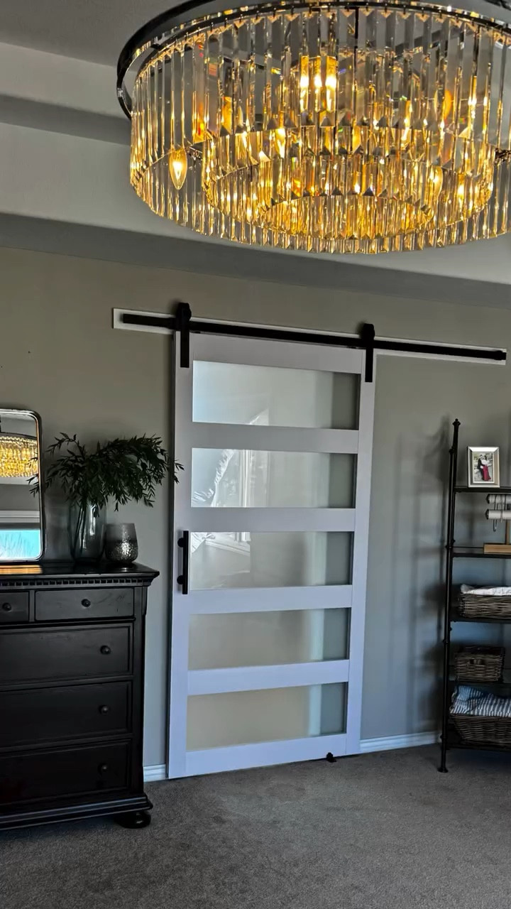 Builder grade <Custom ✨

This Amazon door upgrade made my bathroom look custom. 
#Amazonhome #amazonhomefinds #homerenovation #diy affordable upgrades home decor

#LTKSpringSale #LTKvlog #LTKSeasonal