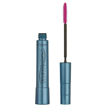 L Oreal Paris Telescopic Original Waterproof Lengthening Mascara Black 0.24oz | Walmart (US)