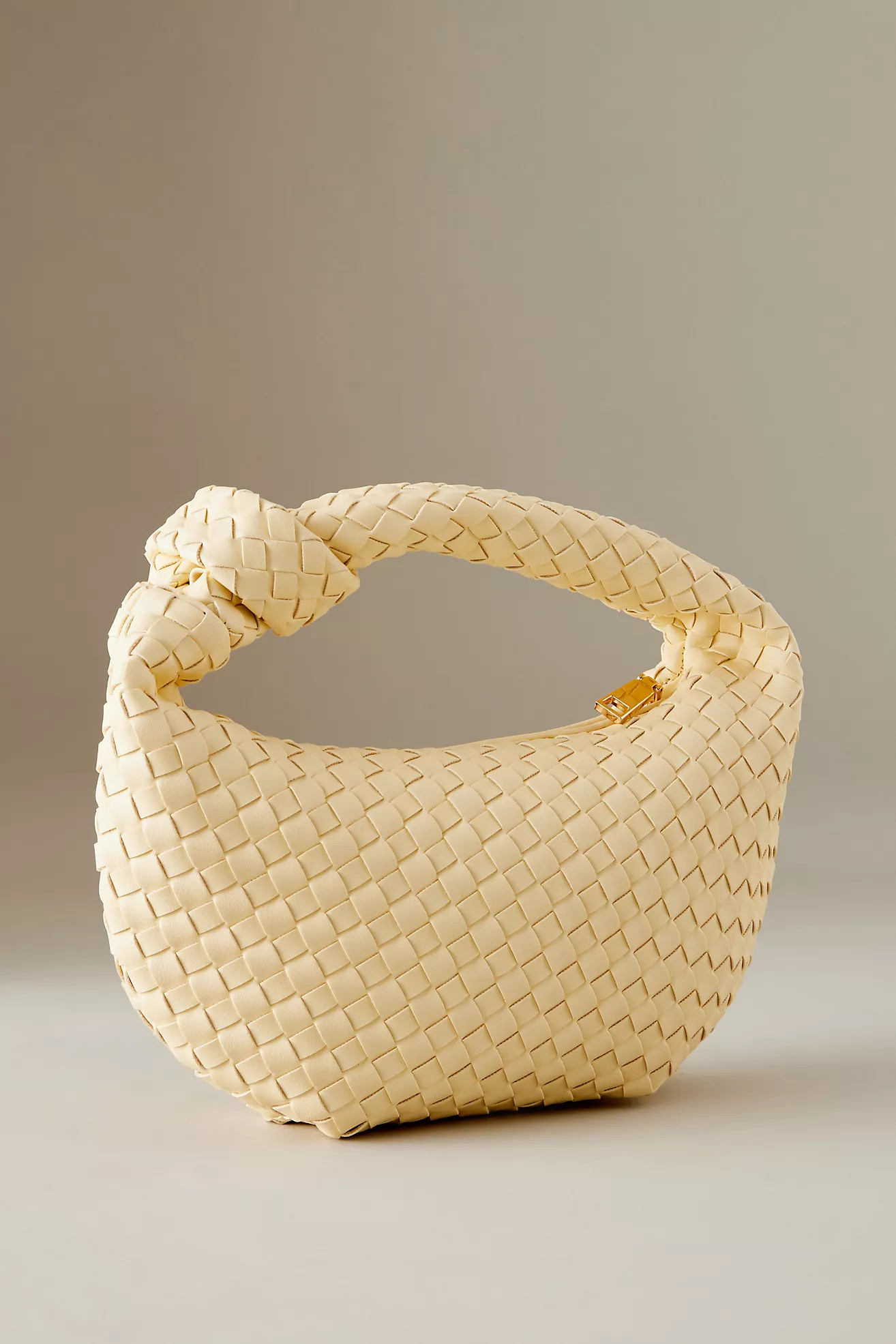 Melie Bianco Larissa Woven Faux-Leather Shoulder Bag | Anthropologie (UK)
