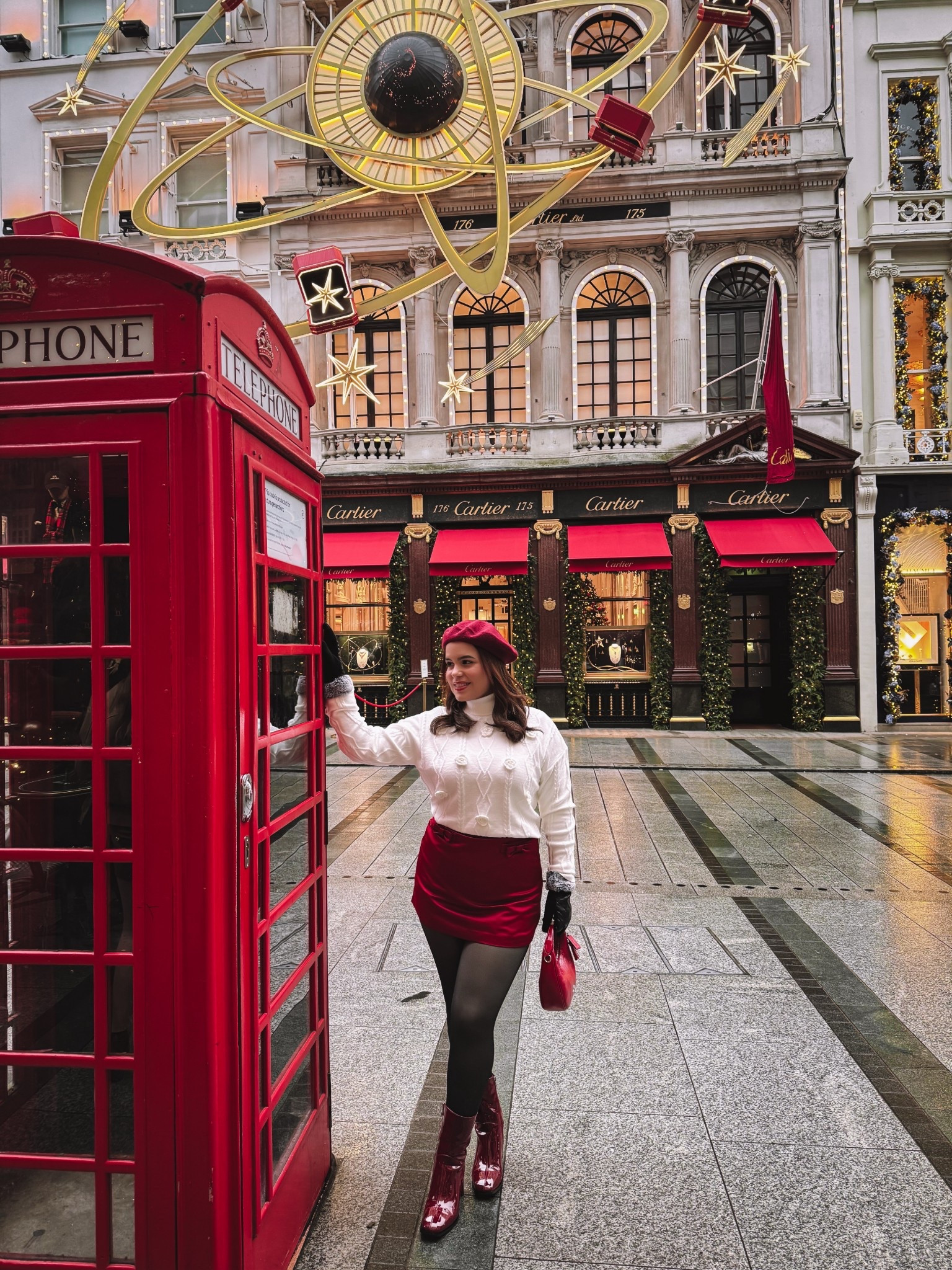 London Winter Red Outfit ♥️🎄
.
.
.
Winter outfits, London outfits, Christmas outfits, Christmas vibes, red skirt, Europe outfits, Amazon finds, red boots, bonnet, coach bag, cute winter outfit

#LTKSeasonal #LTKStyleTip #LTKHoliday