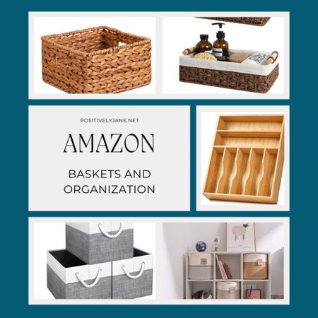 Great organization can contribute to living a joyful life. If you can find what you are looking for and your house looks neat and tidy it’s a win all around.

And great organization does not need to cost a lot of money. Amazon has great baskets and drawer organizers waiting for you.

Here are a few of my faves!

#organization
#basketorganization
#drawerorganization
#joyfuliving
#livingajoyfullife