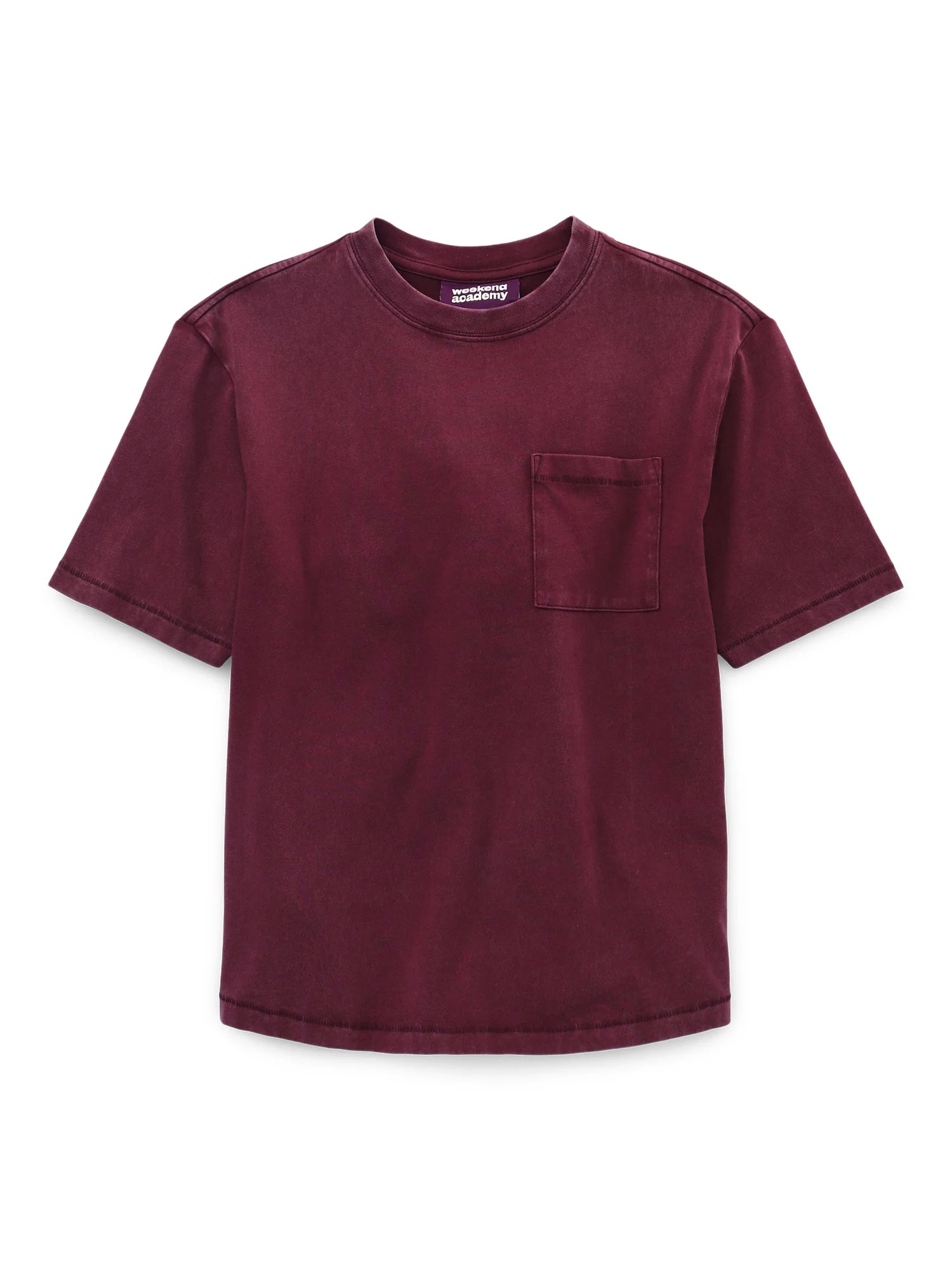 Weekend Academy Boys Pocket T-Shirt with Short Sleeves, Sizes 4-18 | Walmart (US)