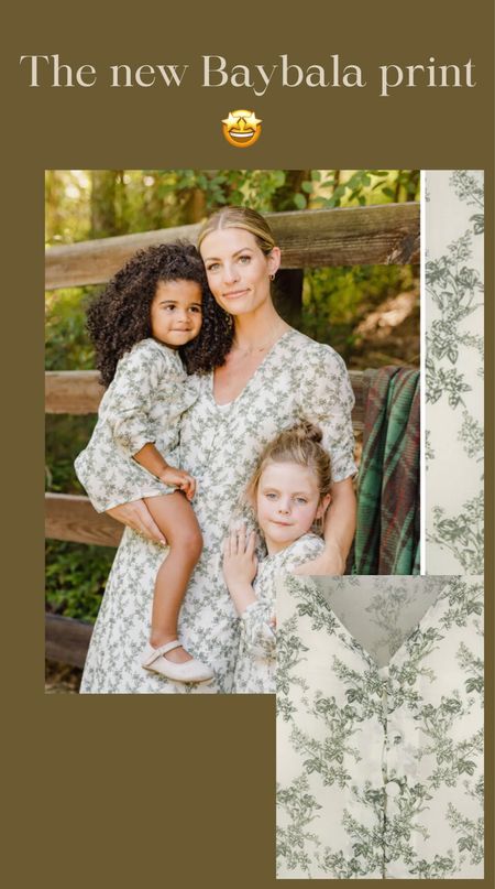 Beautiful print that can work for holiday but transcend the seasons! Mom and me matching dresses 

#LTKfamily #LTKSeasonal #LTKkids