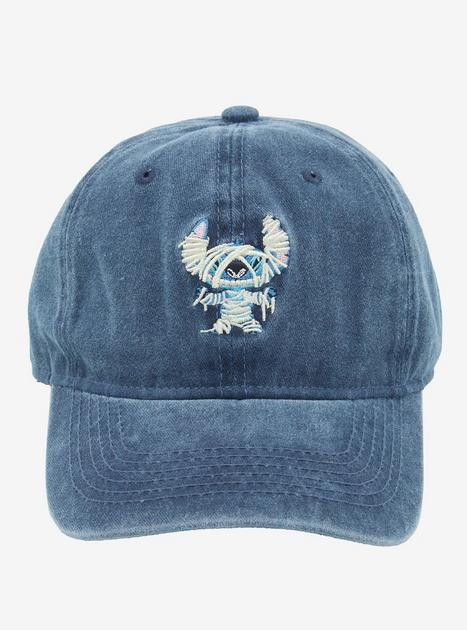 Disney Lilo & Stitch Mummy Stitch Denim Wash Embroidered Cap - BoxLunch Exclusive | BoxLunch
