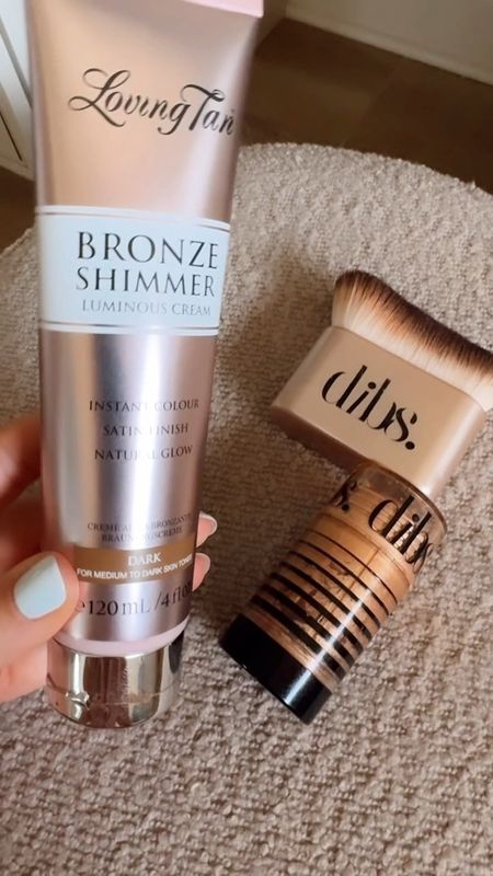 Quick and easy glowy leg & body fix! ✨
I first go in with the shimmer bronze lotion in dark and then finish with the dibs stick & brush! It works all over and especially in a pinch when I have no time to self tan! 
dibs code: LILLIEBAG works site wide! ✨

#LTKstyletip #LTKbeauty #LTKfindsunder50