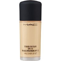 MAC Studio Fix Fluid SPF 15 Foundation - NC20 (light beige with neutral golden undertone) | Ulta