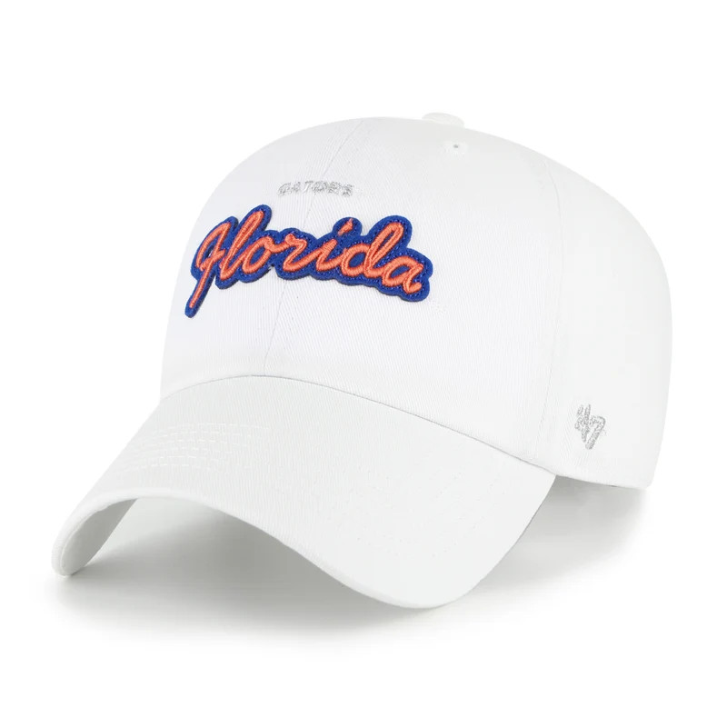 Florida Gators Trendy Script '47 Clean Up - White | '47Brand