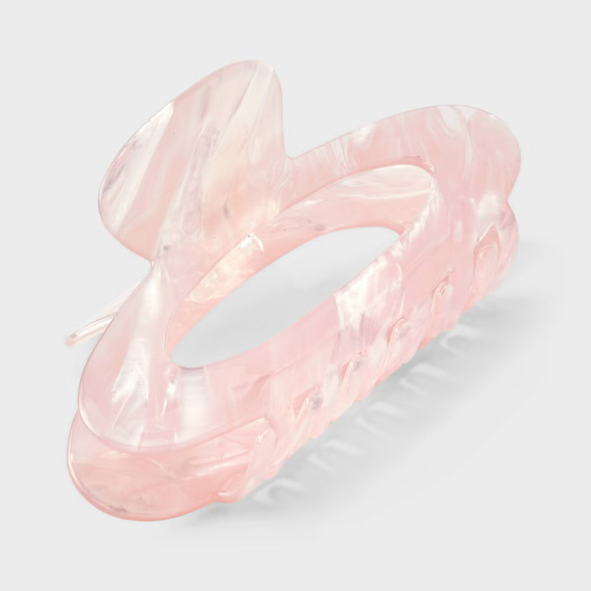 Oval Cutout Claw Hair Clip - A New Day™ Pink | Target