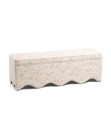 54.5in Scalloped Storage Bench | Home | Marshalls | Marshalls