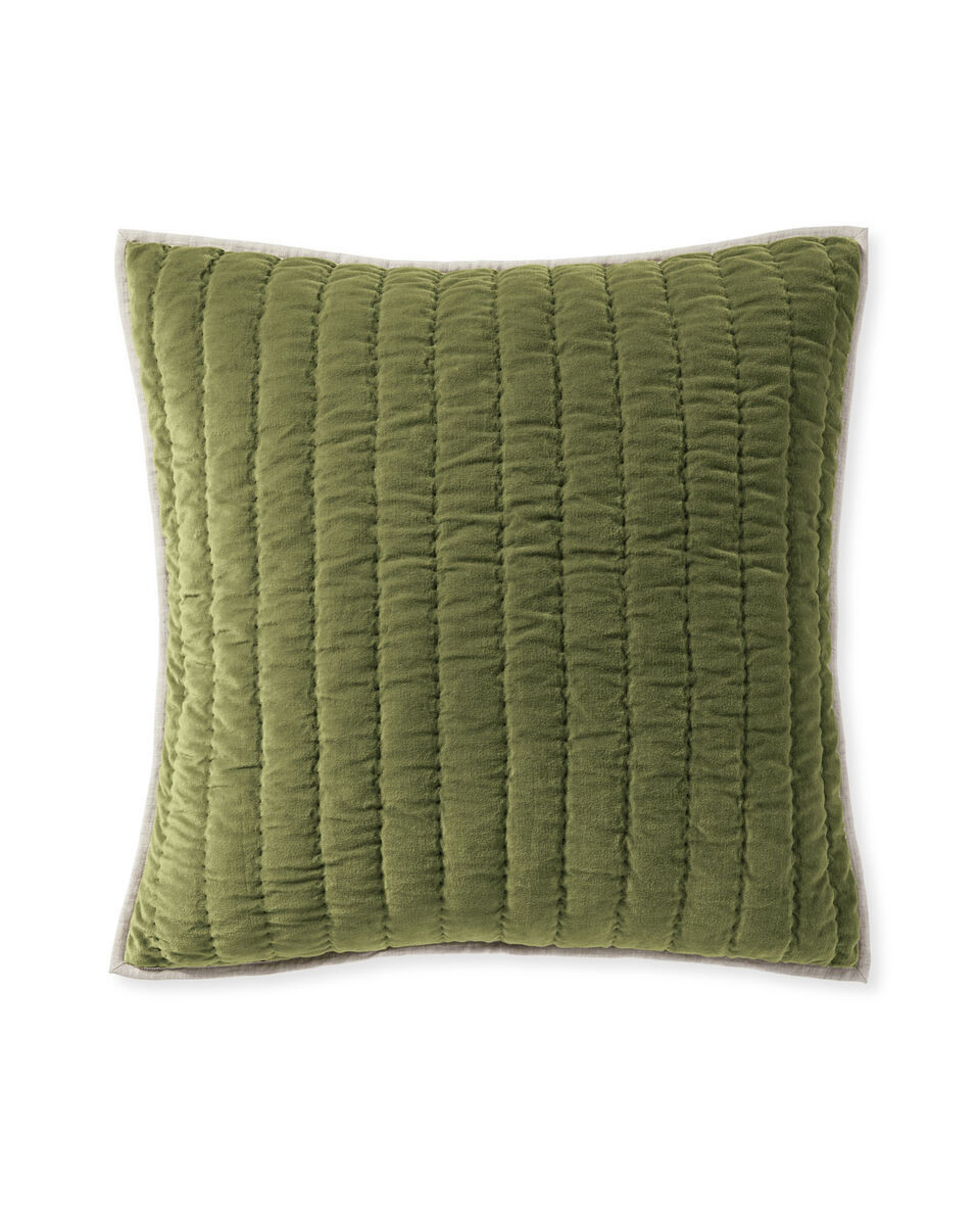 Delwood Velvet Shams | Serena and Lily