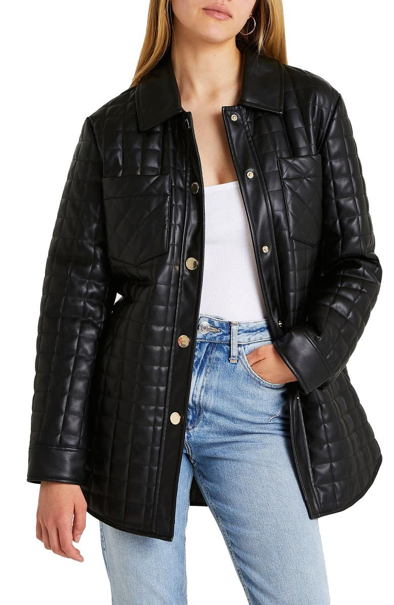Quilted Overshirt Shirt Jacket | Nordstrom | Nordstrom