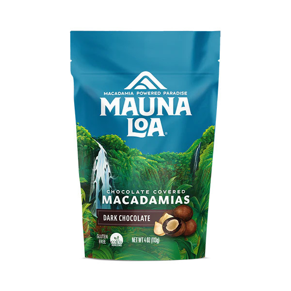 Chocolate Covered Macadamias - Dark Chocolate Small Bag | Mauna Loa