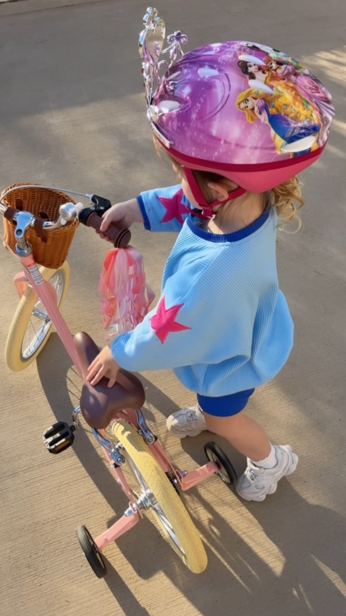 Little girl bicycle, pink bike, princess helmet, amazon finds 

#LTKFindsUnder50 #LTKKids #LTKFindsUnder100