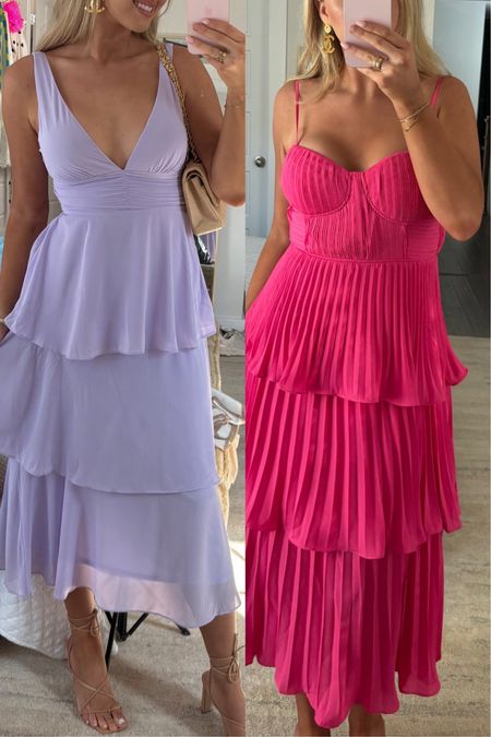 Two of my favorite wedding guest dresses! Medium in both! 

#LTKfindsunder100 #LTKstyletip #LTKwedding