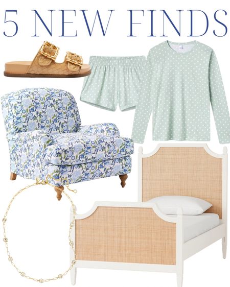 decor inspiration | decor inspo | living room | bedroom | coffee table | grandmillennial home | grandmillennial style | classic home | classic style | southern home | southern style | coastal living | southern living | southern charm | beach house | blue and white | chinoiserie | classics | traditional home 
Rattan bed, cane bed, square diamond necklace, square crystal station necklace, pima cotton pajamas, linen chair, club chair, Serena and Lily, Enola Sporty Woven Leather Flat

#LTKkids #LTKhome #LTKstyletip