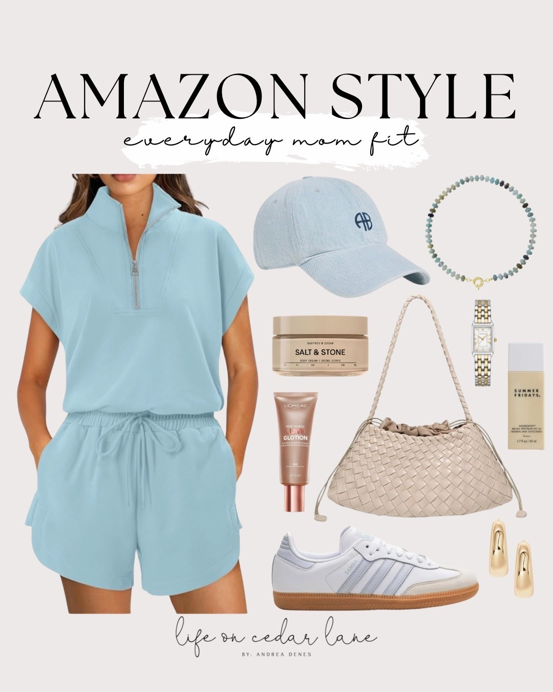 Relax in comfort with this everyday mom fit. Perfect for running errands. #everydaystyle #amazonfinds

#LTKActive #LTKmomlife #LTKOver40