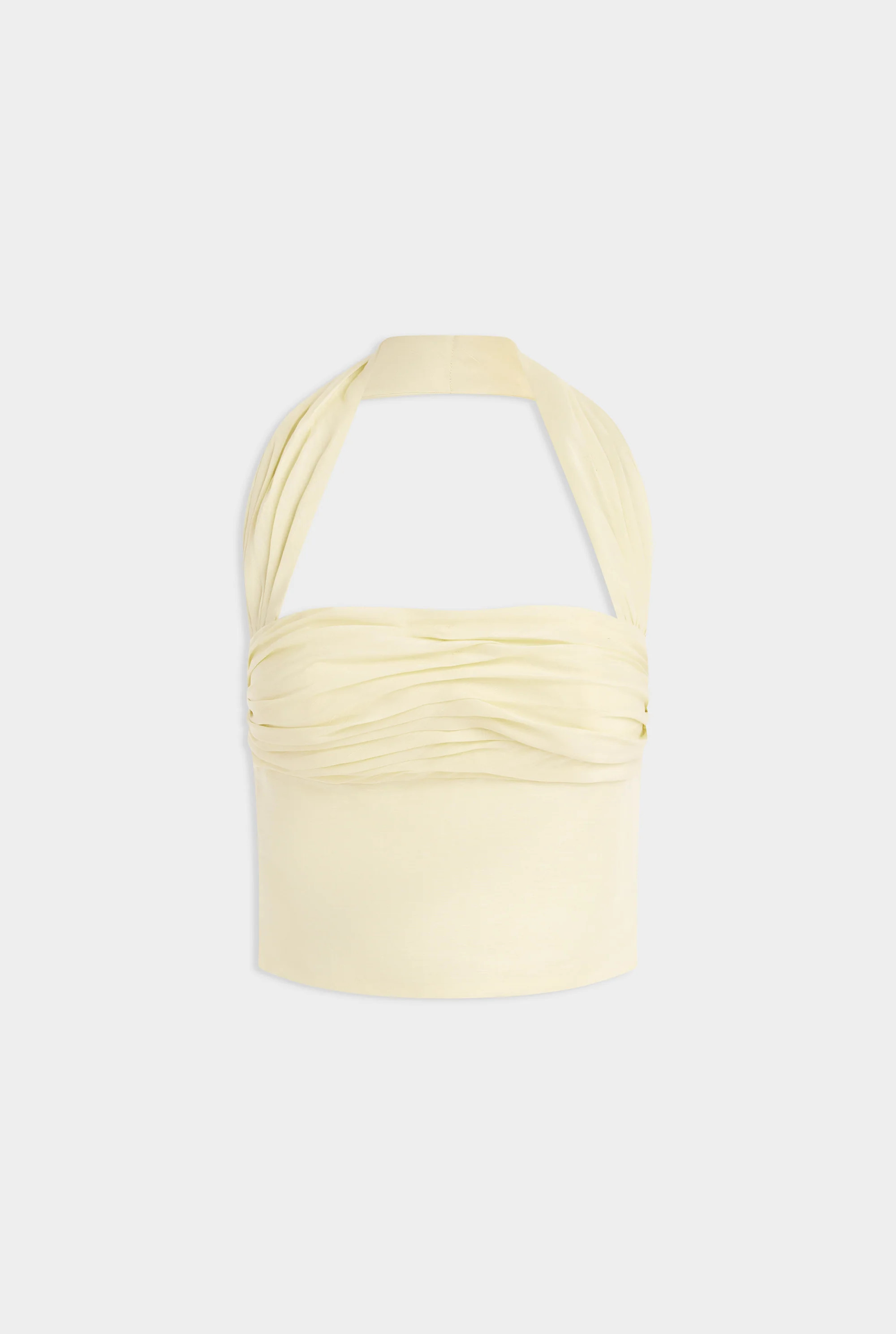 Silk Linen Halter Top | Venroy AU