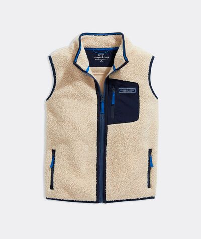 Boys' Sherpa Vest | vineyard vines