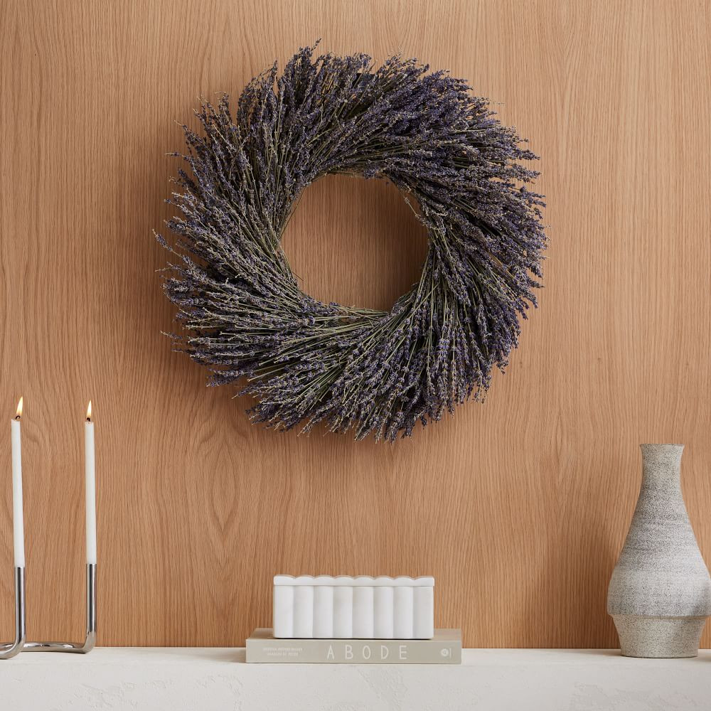 Dried Lavender Wreath | West Elm (US)