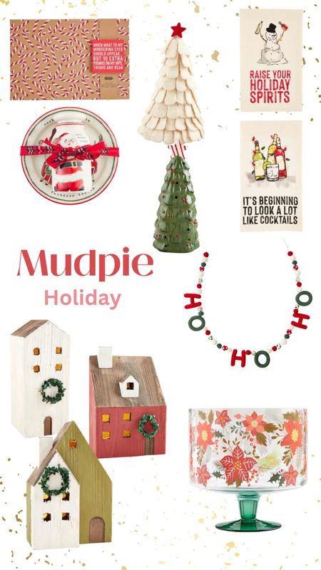 Adorable gifts for everyone during the holiday season from mudpie gifts!

Christmas gifts, hostess gifts , traditional Christmas 

#LTKSeasonal #LTKHoliday #LTKGiftGuide
