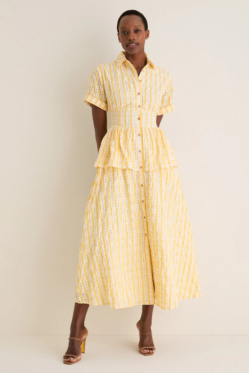Yellow Boogie Woogie Bugle Boy Dress | Tuckernuck (US)