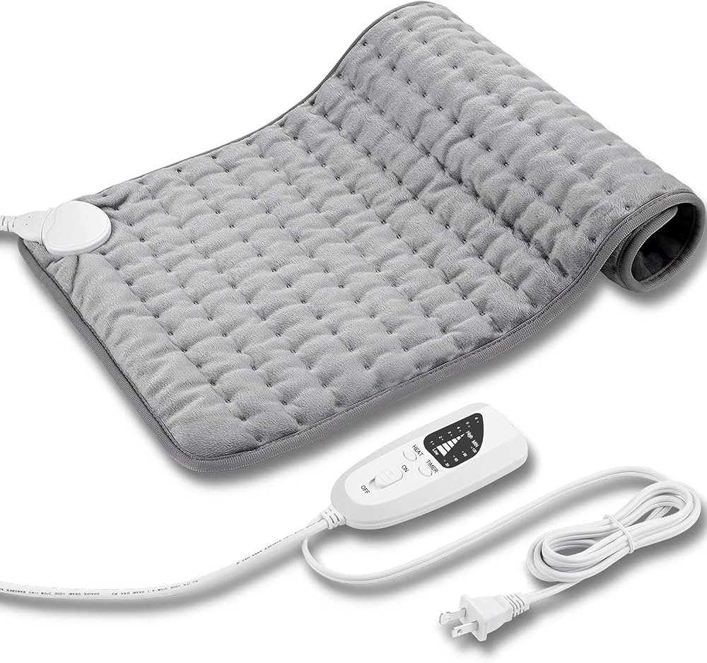 Heating Pad, Electric Heating Pad for Dry & Moist Heat, Electric Heat Pad with Multiple Temp & Ti... | Amazon (CA)