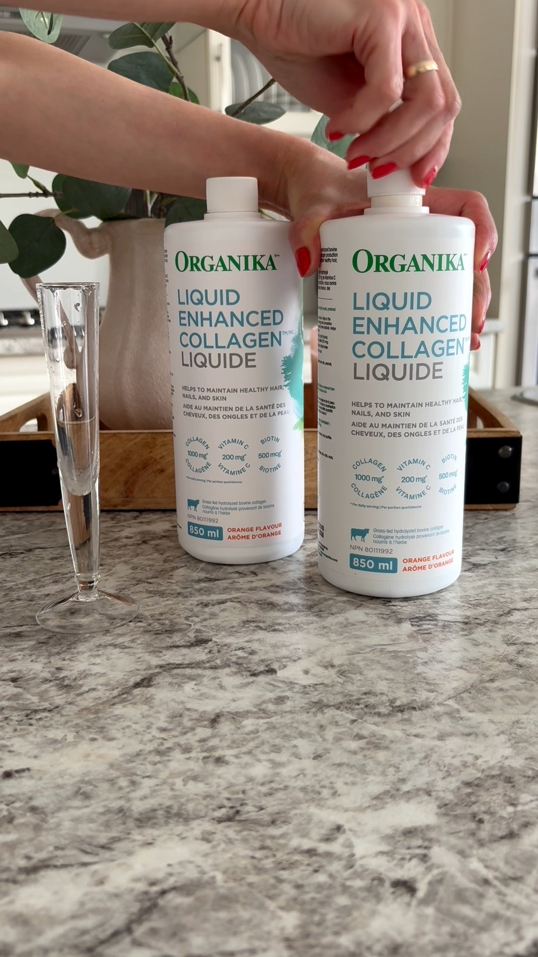 The only collagen I take to thicken my hair, smooth the skin and make my nails stronger. 
It includes 500mcg of Biotin and 200mg of Vitamin C. 

#treasurehunt #organika #organikaheath #collagen #liquidcollagen


#LTKcanada #LTKbeauty #LTKfitness