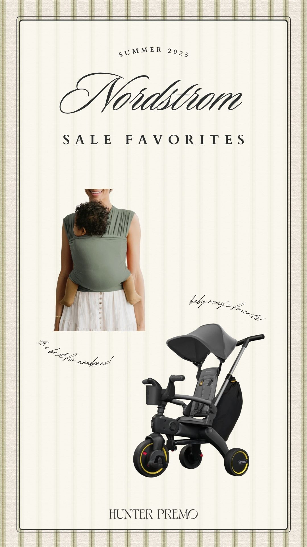 Nordstrom sale baby favorites! This doona tricycle is perfect for long walks with your toddler & I can’t recommend baby wearing enough with the Solly!

#LTKBaby #LTKKids #LTKSaleAlert