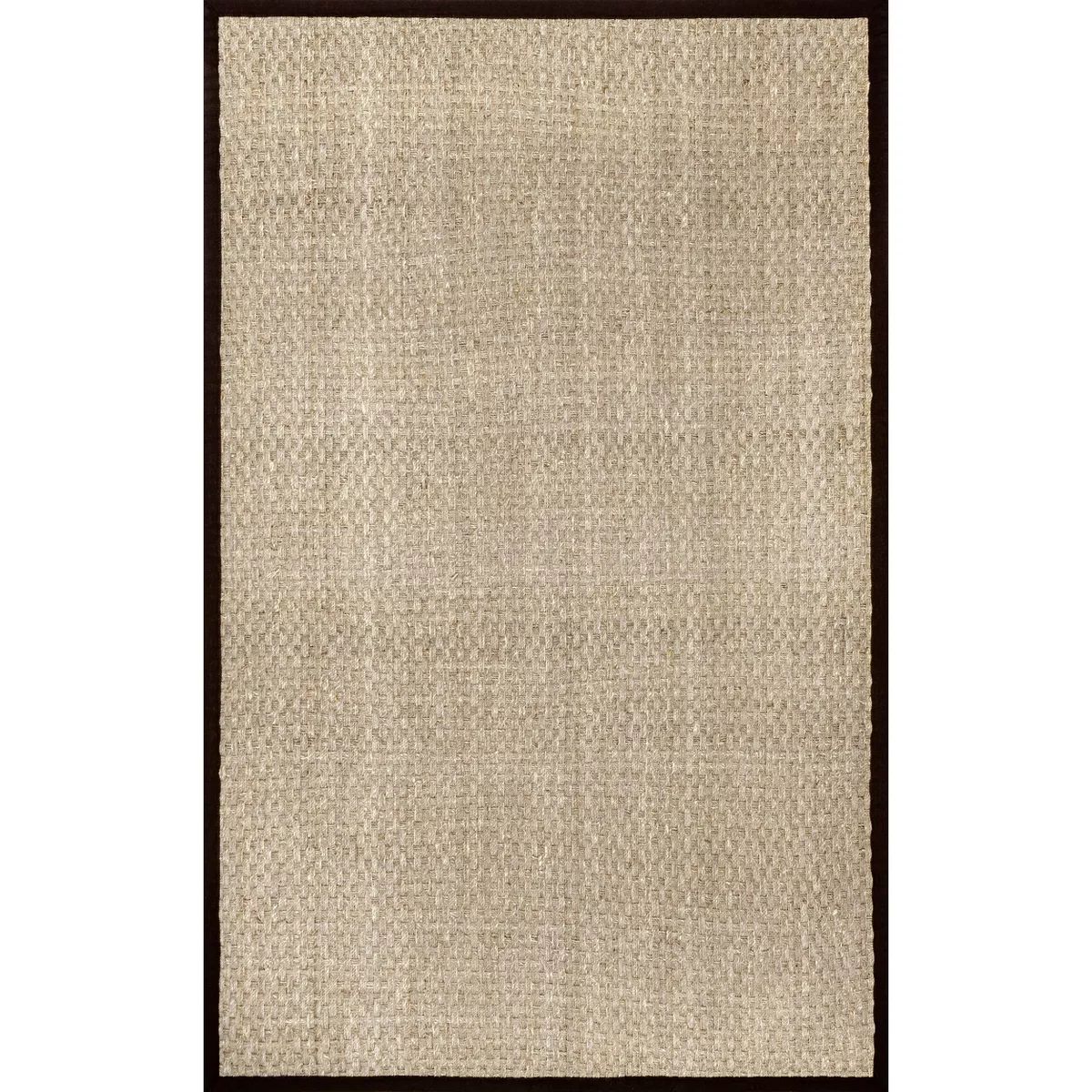 nuLOOM Hesse Checker Weave Seagrass Area Rug | Target