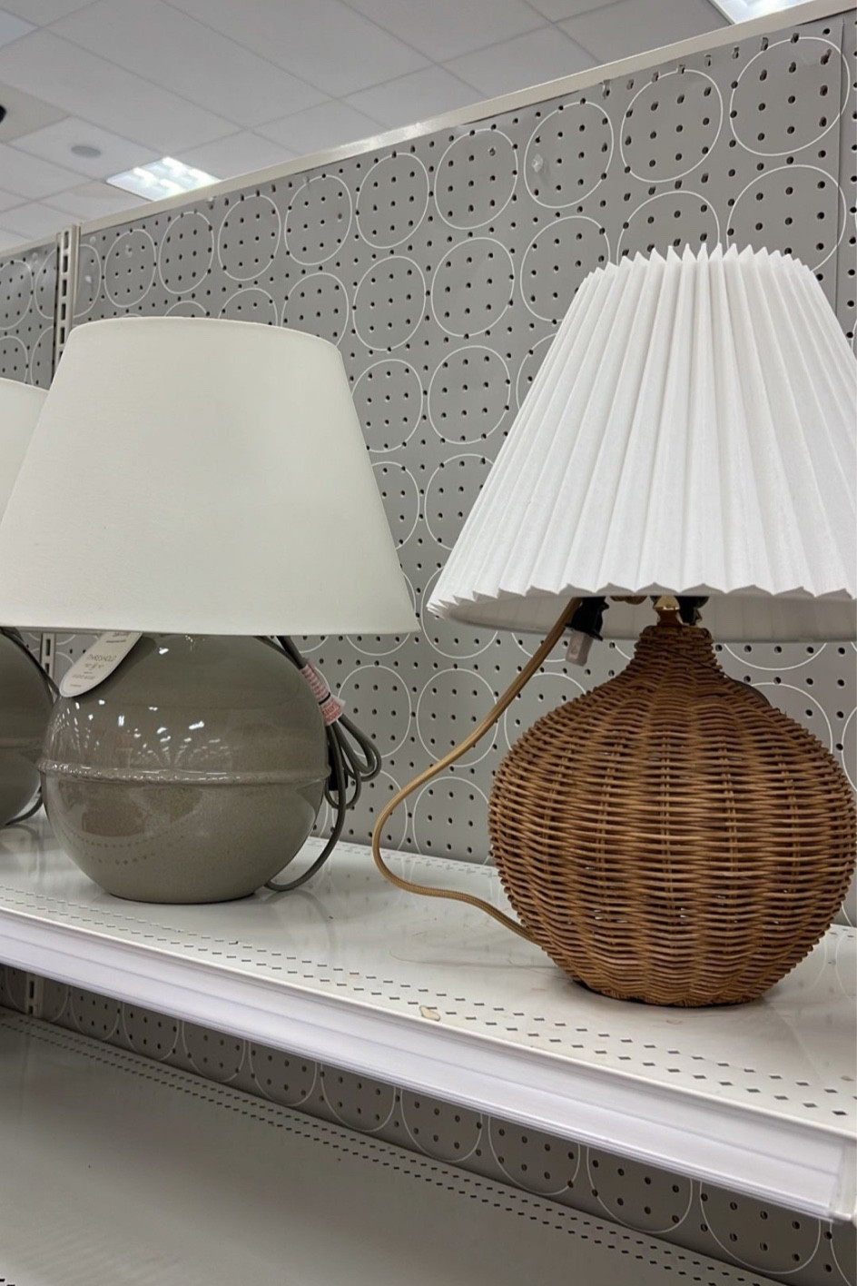 Love both of these new lamps from studio McGee with target! 
Ceramic lamp, woven lamp, accordion lamp shade 

#LTKhome