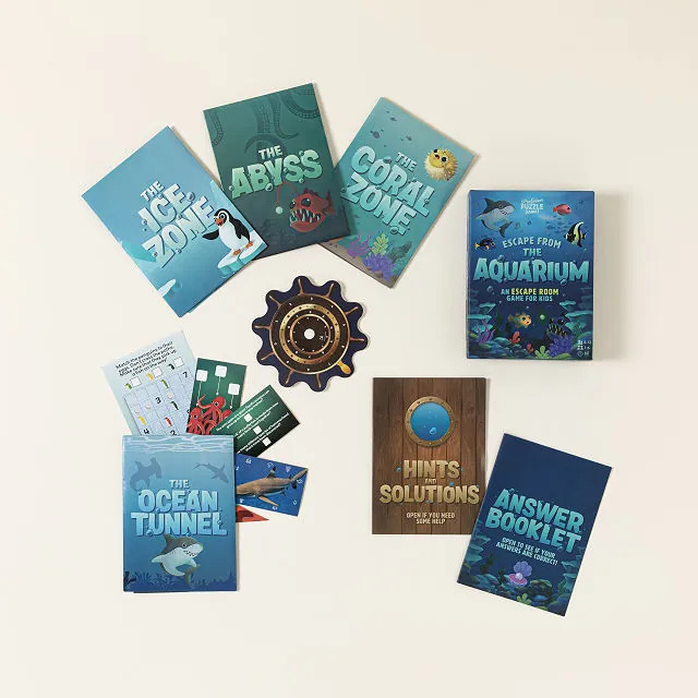 At Home Escape Room for Kids: The Aquarium | UncommonGoods