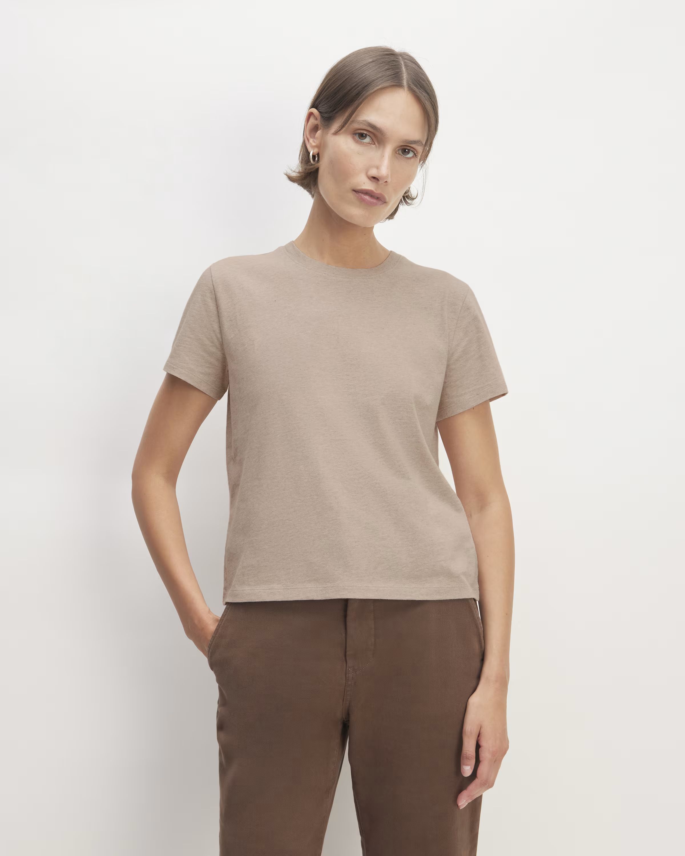 The Organic Cotton Box-Cut Tee | Everlane