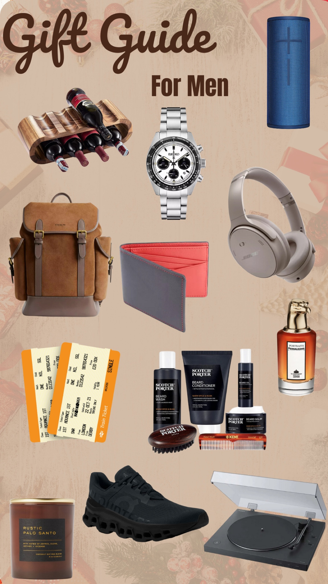 The perfect gift guide for men that doesn’t include slippers, or hats

#LTKGiftGuide #LTKMens #LTKHoliday