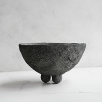 Extra Large Wabi Sabi Centerpiece Bowl in Stone Grey Concrete | Etsy (US)