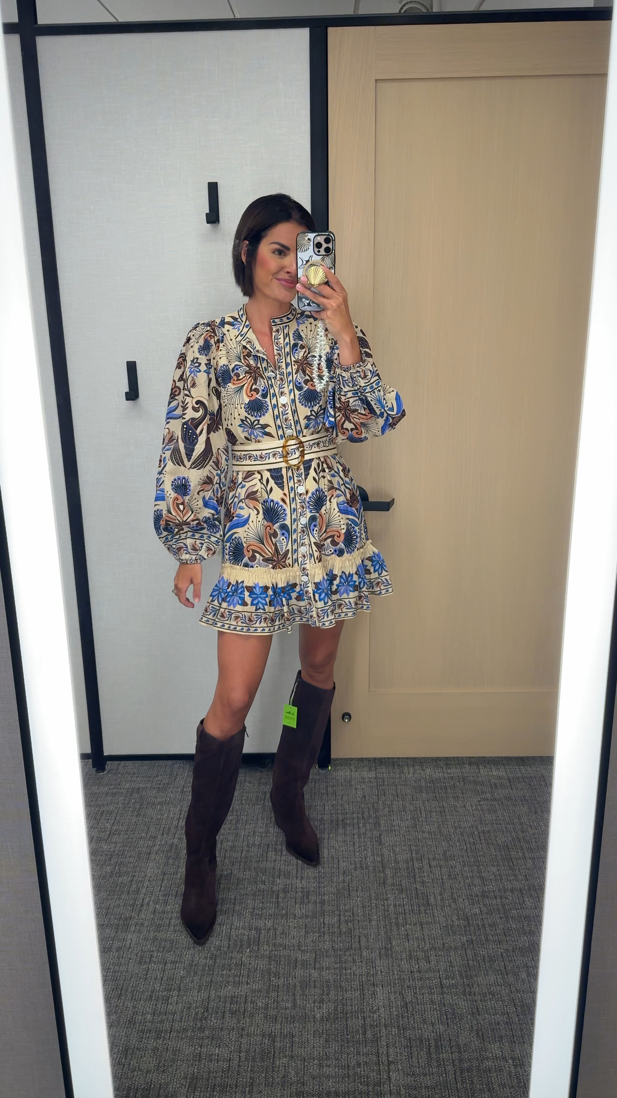 Favorites from the Nordstrom anniversary sale! Wearing size small in the dress and boots fit true to size! They are a chocolate brown suedehe's

#LTKSaleAlert