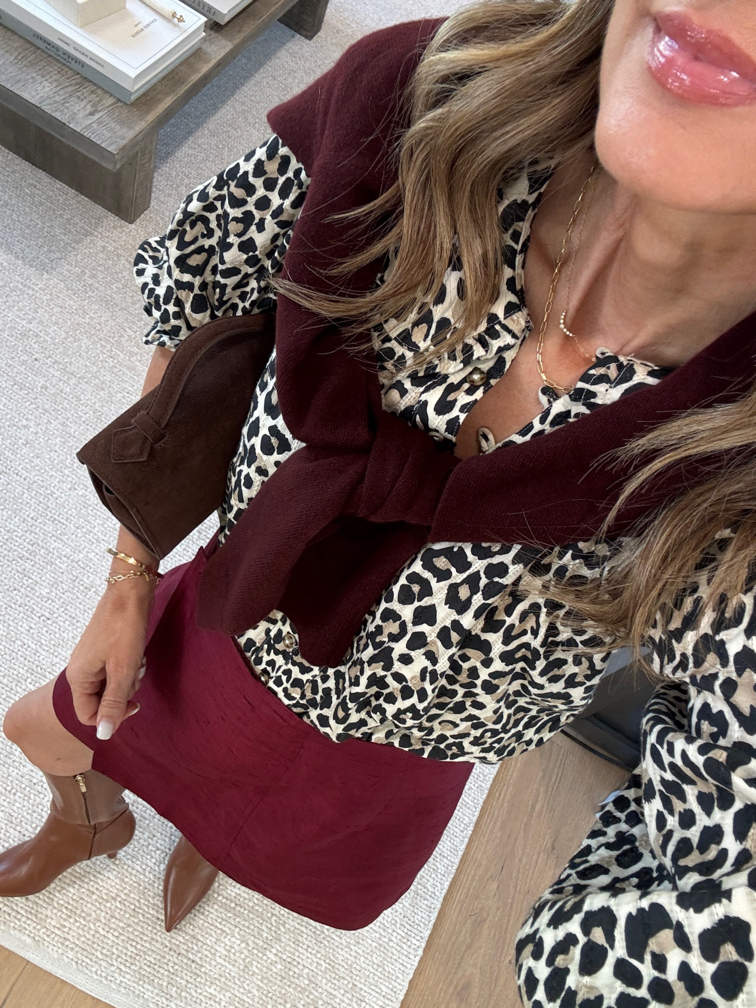 Julia Amory silk skirt
-Larroude Boots
-Anthro blouse
-quince cashmere sweater 

#LTKOver40 #LTKStyleTip #LTKWorkwear