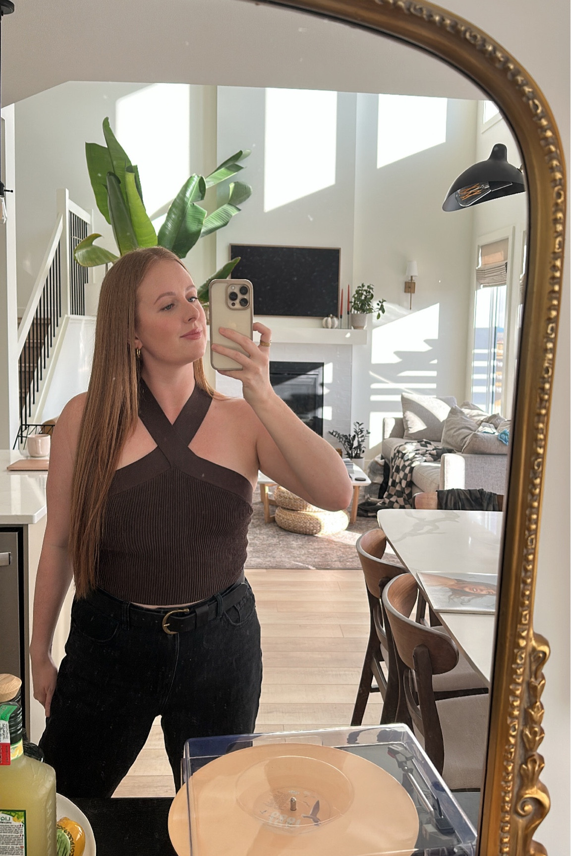 Black & brown fall outfit. 

#LTKstyletip #LTKmidsize #LTKSeasonal