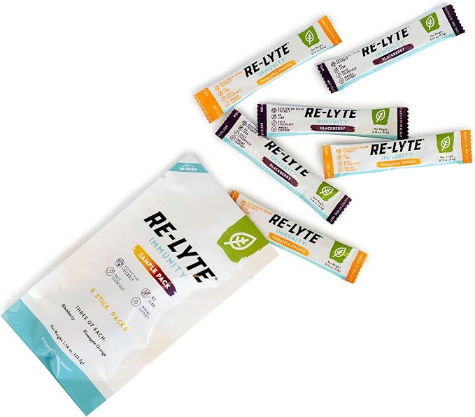 REDMOND Immunity Multivtiamin Supplement Mix (3 Pineapple Orange, 3 BlackBerry) Stick Bundle | Amazon (US)