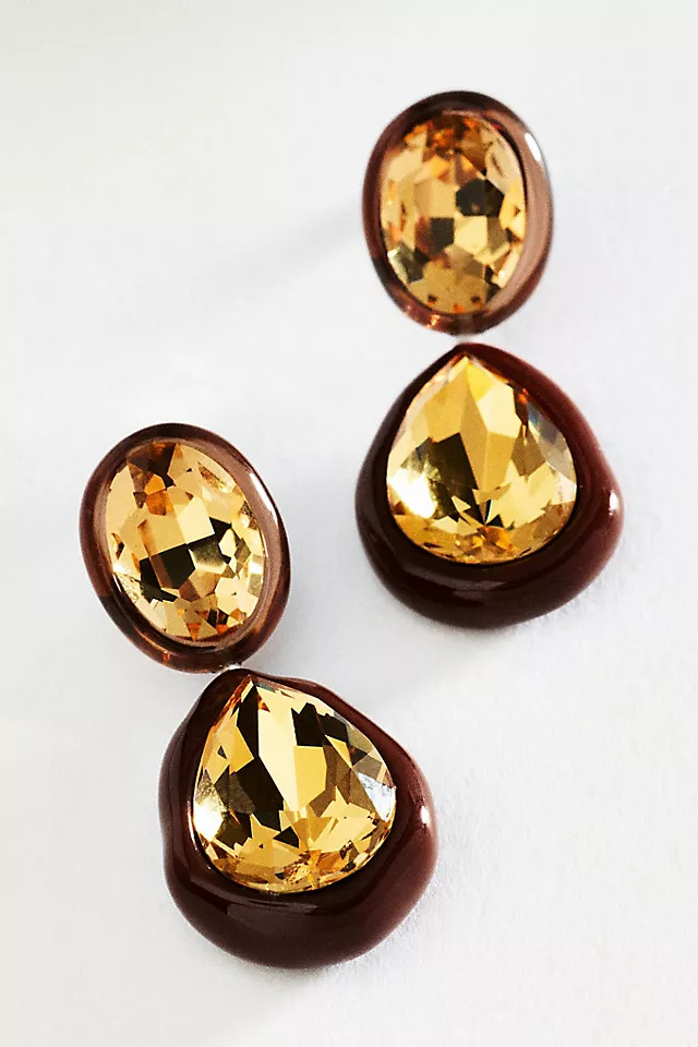 Jelly Two Stone Drop Earrings | Anthropologie (US)